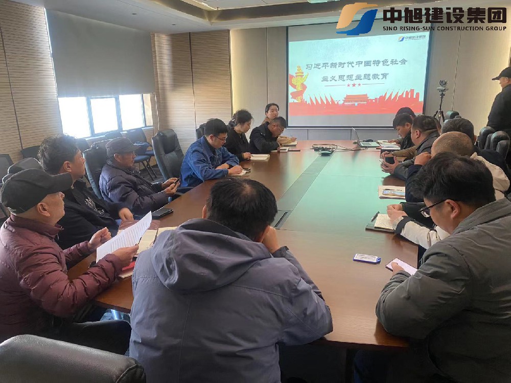 中旭建設(shè)集團(tuán)黨委開展主題教育活動